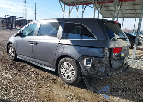 2015 Honda Odyssey Lx from USA, damaged, VIN 5FNRL5H22FB118109